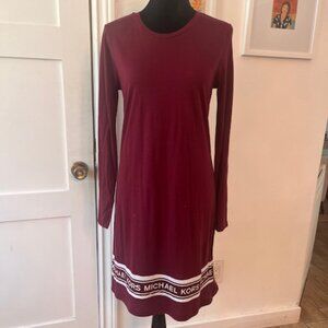 Brand new with tags Michael Kors burgundy dress size M